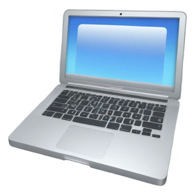 open mac book sticker