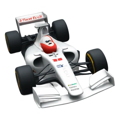 formula 1 car sticker