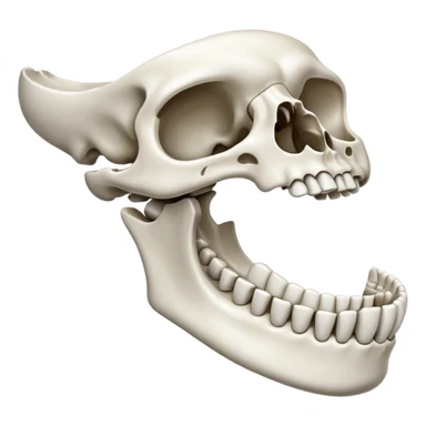 jaw bone sticker