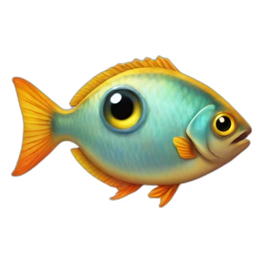 Fish-cyclop-with-galactique-eye sticker