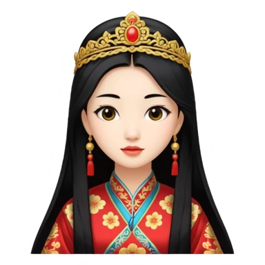Original chinise princess  sticker