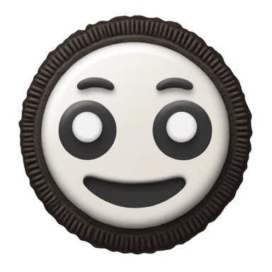 Oreo cookie sticker
