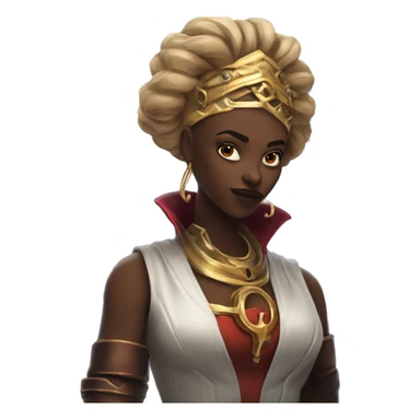 "Technomancy is the use of magic or mystical powers to control and manipulate technology” + "It's kind of like cyberpunk magic or how in some games, characters hack into systems using magic." 🖥️⚡🧙‍♂️ Make a ancient vampire technomancy goddess sticker