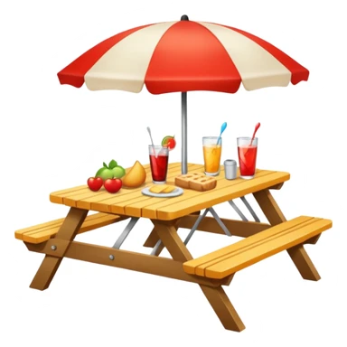 Picnic Table Items sticker
