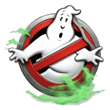 ghostbusters logo sticker