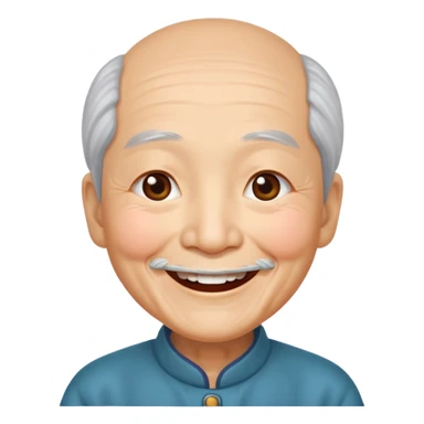 old chinese showing Joy - feeling of great happiness and pleasure sticker