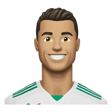 Christiano ronaldo qui jubile après un but sticker