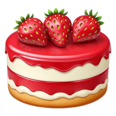 strawberry desserts sticker