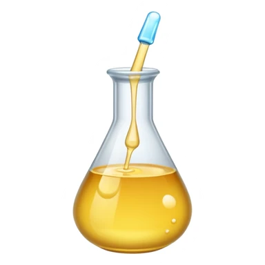 Glass dropper sticker