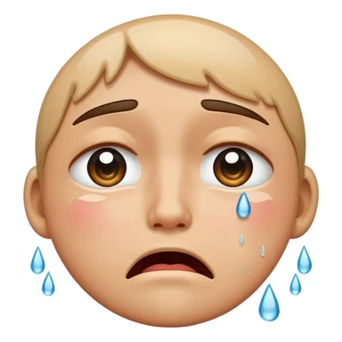 kisses face crying  sticker