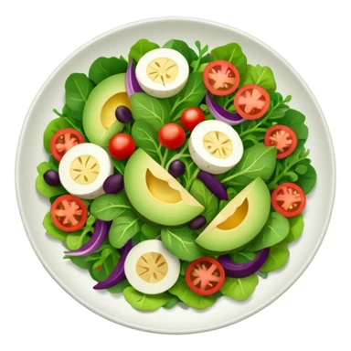 vegetarian salad sticker