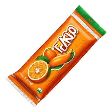 Orange Takis sticker