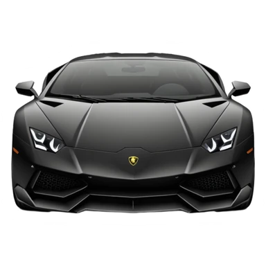 LAMBORGHINI SV OR LAMBORGHINI VENENO MAT BLACK sticker