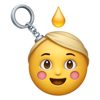 Emoji Sigma con una mandíbula muy marcada y con una ceja levantada y la otra abajo sticker