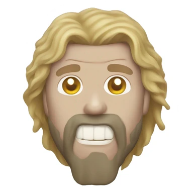 jason vorhees long hair spain  sticker