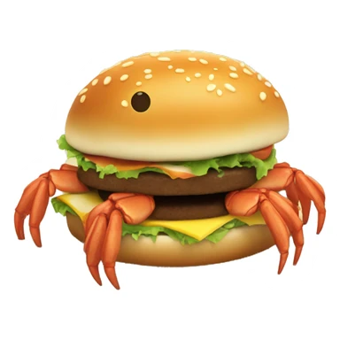 A STAR FISH EATING A CRABBY PATTY WHILE DOING A SUMMER SAULT sticker