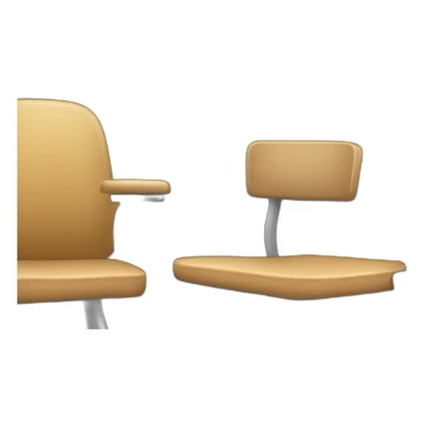 teacher's seat in front of a blackboard sticker