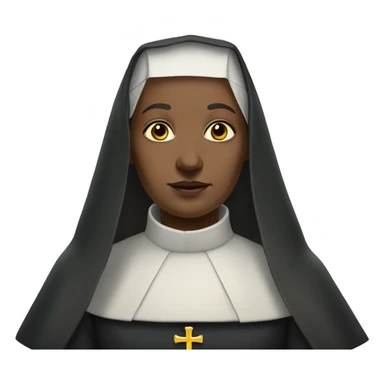 nun of the Crimean War sticker