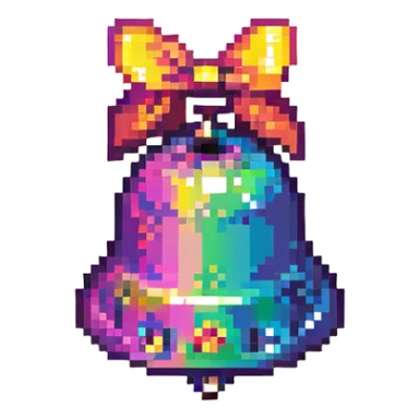 disco bell sticker
