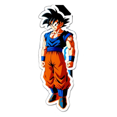 Goku sticker