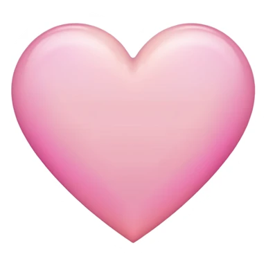 pastel heart with a soft ombre border sticker