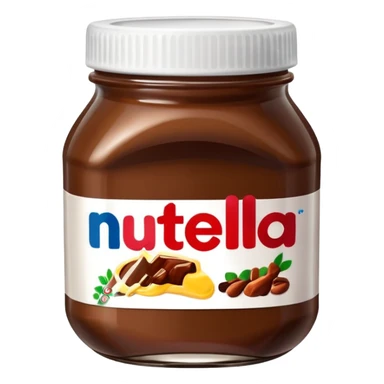 Jar of Nutella  sticker