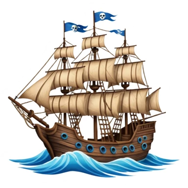 Pirate Ocean sticker