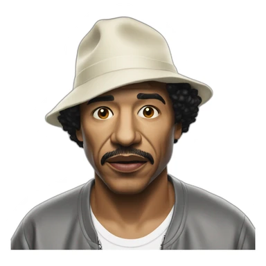 Menace Santana french rap sticker