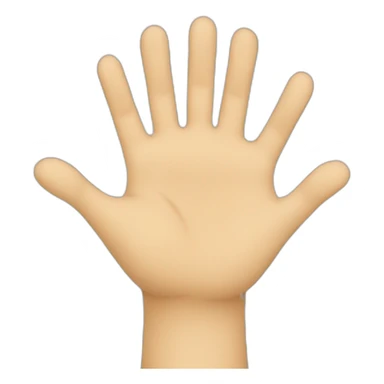 High five with feet sticker