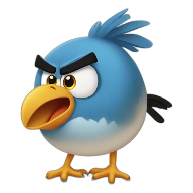 Angry bird all emojis sticker