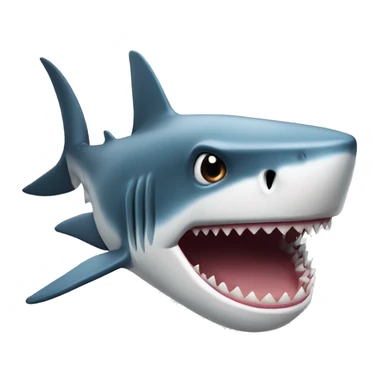Shark wth topat sticker