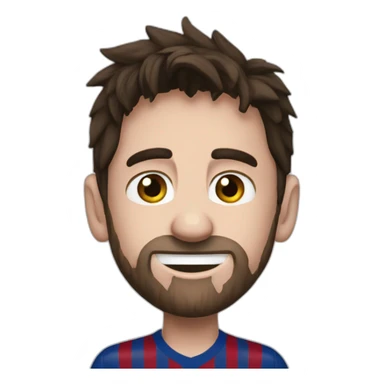 Messi when said que mira bobo sticker