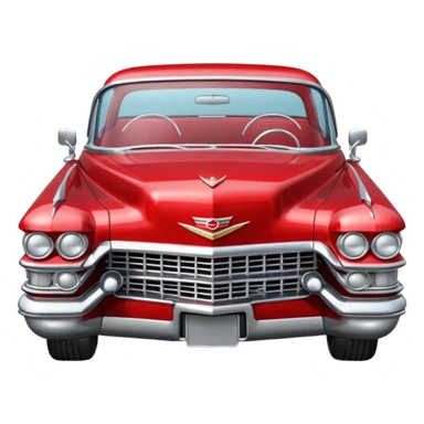 auto antiguo cadillac sticker