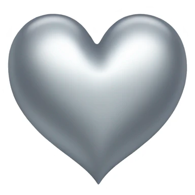 Silver-heart sticker