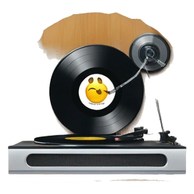vinyl record award winning shelf  sticker