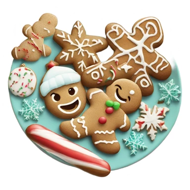 Christmas cookies sticker
