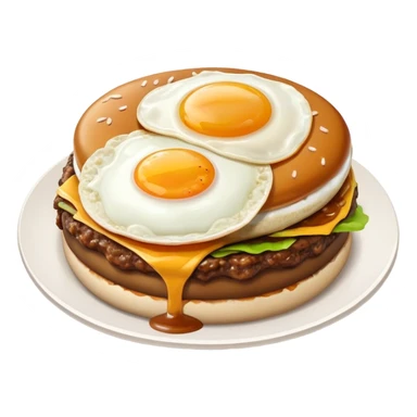Hawaiian loco moco sticker