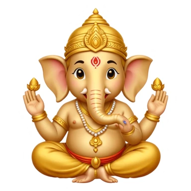 lord ganesha emoji sticker