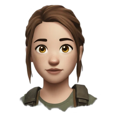 The last of us Ellie sticker