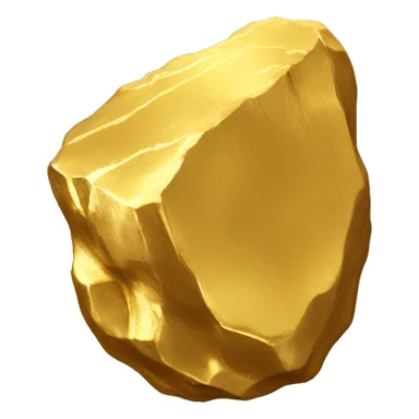gold nugget sticker