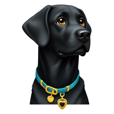 black labrador retriever guide dog sticker