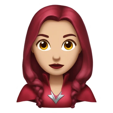 The scarlet witch sticker
