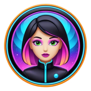 Fashion planet sticker