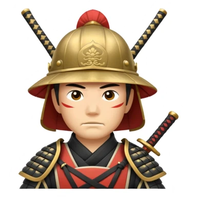 Emoji  Samoari  sticker