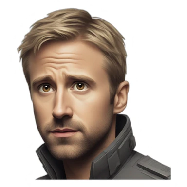 Rayan gosling blade runner 2049 « you look lonely » sticker