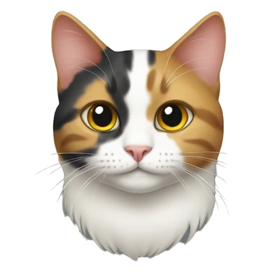 Tricolor Cat sticker