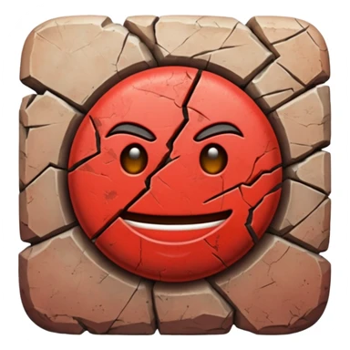 faça emoji clã simbolo brujah sticker