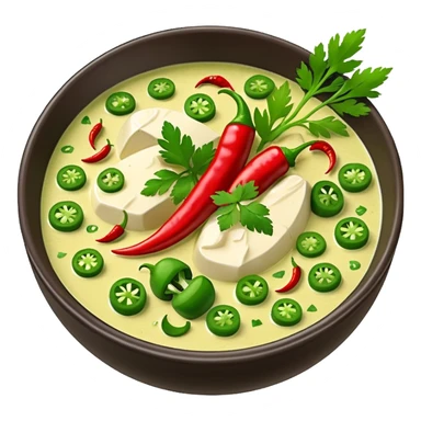 Thai Green Curry sticker