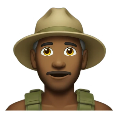 Bush Tucker Man sticker