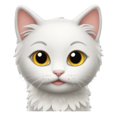 angel kitty sticker